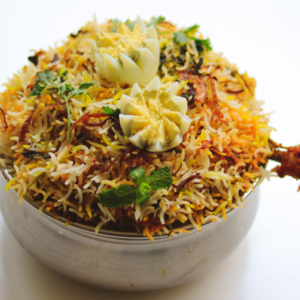 Hyderabadi Chicken Dum Biryani